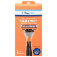 Equaline Easyfit Razor System, 5 Blade, 1 Each