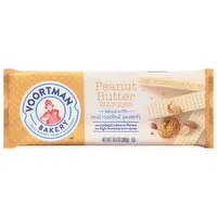 Voortman Bakery Wafers, Peanut Butter, 10.6 Ounce