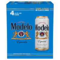 Modelo Especial Beer, 4 Pack, 4 Each