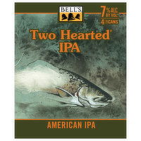 Bell's Beer, American IPA, Two Hearted, 4 Each