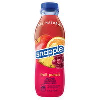 Snapple Juice Drink, Fruit Punch, 16 Fluid ounce