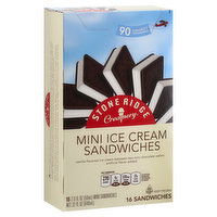 Stone Ridge Creamery Ice Cream Sandwiches, Mini, 16 Each