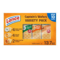 Lance® Captain's Wafers Captain's Wafers Sandwich Crackers Variety, 13.7 Ounce