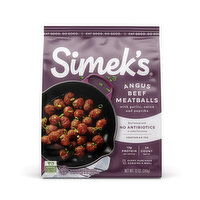 Simek's Angus Beef Meatballs, 12 Ounce