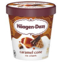 Haagen-Dazs Ice Cream, Caramel Cone, 14 Fluid ounce