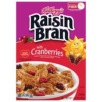 Raisin Bran Cereal, with Cranberries, 13.6 Ounce