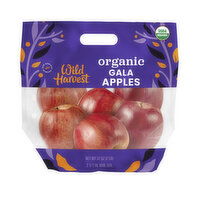 Wild Harvest Appples, Organic, Gala, 32 Ounce