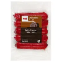 Cub Hot Links, Fully Cooked, 14 Ounce