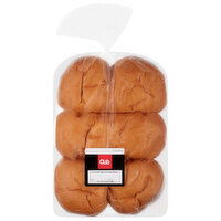 Cub White Pub Buns, 6 Each