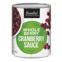 Essential Everyday Cranberry Sauce, Whole Berry, 14 Ounce