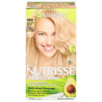 Nutrisse Hair Color, Permanent, Ultra Creme, Extra Light Natural Blonde 100, 1 Each