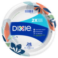 Dixie 10.0625 Inch Plates, 26 Each