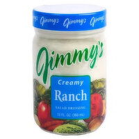 Jimmy's Creamy Ranch Salad Dressing, 12 Fluid ounce