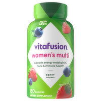 Vitafusion Gummies Berry Flavors Women's Multi, 150 Each