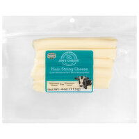 Proudly Wisconsin Cheese String Cheese, Plain, 4 Ounce