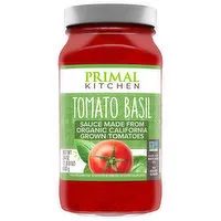 Primal Kitchen Sauce, Tomato Basil, 24 Ounce