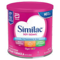 SIMILAC Baby Food Similac Soy Isomil For Fussiness and Gas Infant Formula with Iron 1-12.4 oz Can, 12.4 Ounce