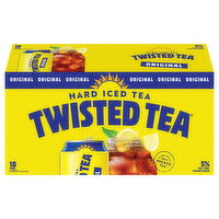 Twisted Tea Hard Iced Tea, Original, 18 Each