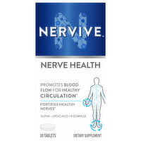 Nervive Tablets Nerve Health, 30 Each