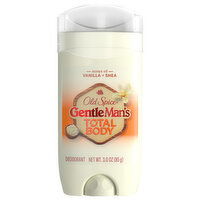 Old Spice Deodorant, Sensitive, Total Body, Vanilla + Shea, 3 Ounce