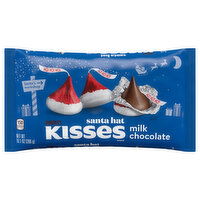 Kisses Santa Hut Milk Chocolate, 10.1 Ounce
