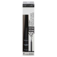 Wet n Wild Megaliner Liquid Eyeliner, Define, Black 871A, 0.12 Ounce