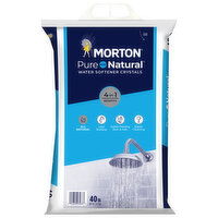 Morton Pure and Natural Pure and Natural® Water Softener Salt Crystals, 40 lb. Bag, 40 Pound