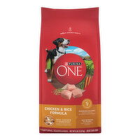 ONE Dry Dog Food ONE Purina ONE Chicken and Rice Formula Dry Dog Food, 8 Pound