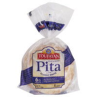 Toufayan Pita, Classic White, 6 Each