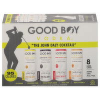 Good Boy Vodka Vodka, Assorted, 8 Each