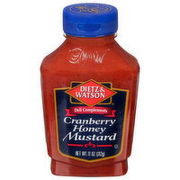 Dietz & Watson Mustard, Cranberry Honey, 11 Ounce