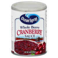 Ocean Spray Cranberry Sauce, Whole Berry, 14 Ounce