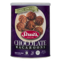 Streit's Macaroons, Chocolate Flavored, 10 Ounce