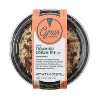 Cyrus O'Leary's Tiramisu Cream Pie, 4 Inch, 6.3 Ounce