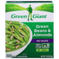 Green Giant Green Beans & Almonds, No Sauce, 7.5 Ounce