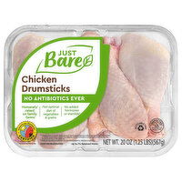 Just Bare Chicken Drumsticks, 20 Ounce