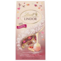 Lindt White Chocolate Truffles, Raspberry Cheescake, 8.5 Ounce