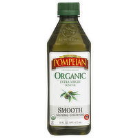 Pompeian Organic Smooth Extra Virgin Olive Oil, 16 Fluid ounce