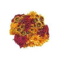 Cub Floral Fall Mega Bunch Poms, 1 Each