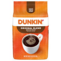 Dunkin' Ground Medium Roast Original Blend Coffee, 18 Ounce