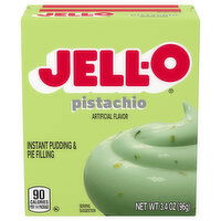 Jell-O Pistachio Instant Pudding & Pie Filling Mix, 3.4 Ounce