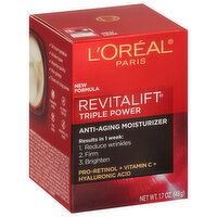 Revitalift Anti-Aging Moisturizer, Triple Power, 1.7 Ounce