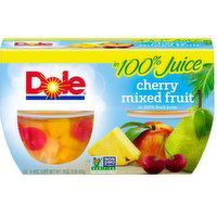 Dole Cherry Mixed Fruit in 100% Juice 4 pack, 4 Ounce