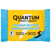 Quantum Energy Square Peanut Butter Dark Chocolate, 1.69 Ounce