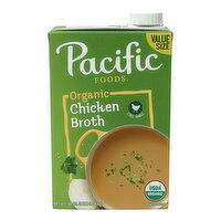 Pacific Foods Organic Free Range Chicken Broth, 48 Ounce