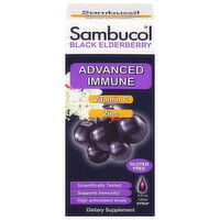 Sambucol Advanced Immune,Syrup,  Black Elderberry, 4 Fluid ounce