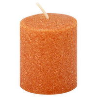 Candle-Lite Candle, Votive, Candy Corn, 1 Each