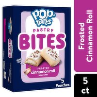 Pop-Tarts Baked Pastry Bites, Frosted Cinnamon Roll, 7 Ounce