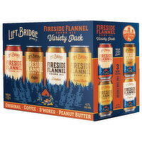 Lift Bridge Fireside Flannel, Brown Ale Variety Pack, 12 cans, 12 Ounce