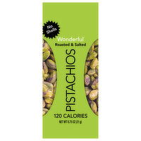 Wonderful Roasted & Salted Pistachios, 0.75 Ounce